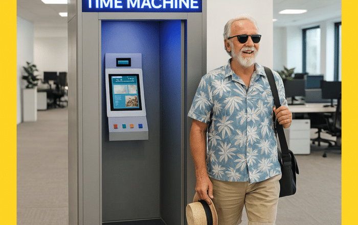 Retirement Time Machine April Fools